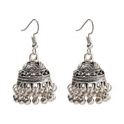 Pendientes Piercing Indian Jewelry Jhumka Tassel Earrings Women Accessories Kolczyki Silver Color Earring Trendy Party Ear rings