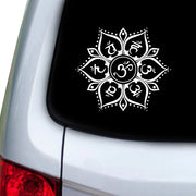 7 Chakras Symbols Vinyl Stickers Car Window Decor, Namaste Mandala Meditation Wall Decals Yoga Room Home Decoration Mural Decal