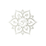 7 Chakras Symbols Vinyl Stickers Car Window Decor, Namaste Mandala Meditation Wall Decals Yoga Room Home Decoration Mural Decal