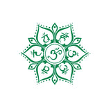 7 Chakras Symbols Vinyl Stickers Car Window Decor, Namaste Mandala Meditation Wall Decals Yoga Room Home Decoration Mural Decal