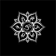 7 Chakras Symbols Vinyl Stickers Car Window Decor, Namaste Mandala Meditation Wall Decals Yoga Room Home Decoration Mural Decal